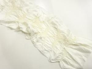 正絹　絞り　帯揚げ